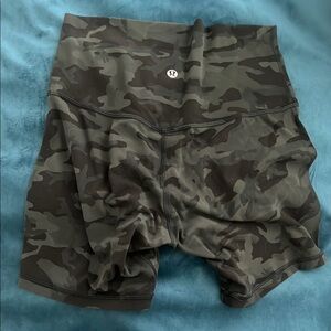 Lululemon Camo Print Shorts